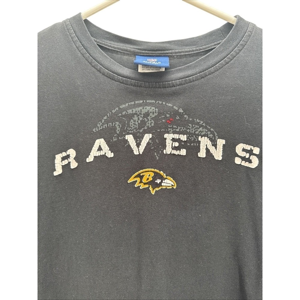 Reebok Baltimore Ravens NFL Onfield Long Sleeve Shirt Black Mens XL - Picture 5 of 10